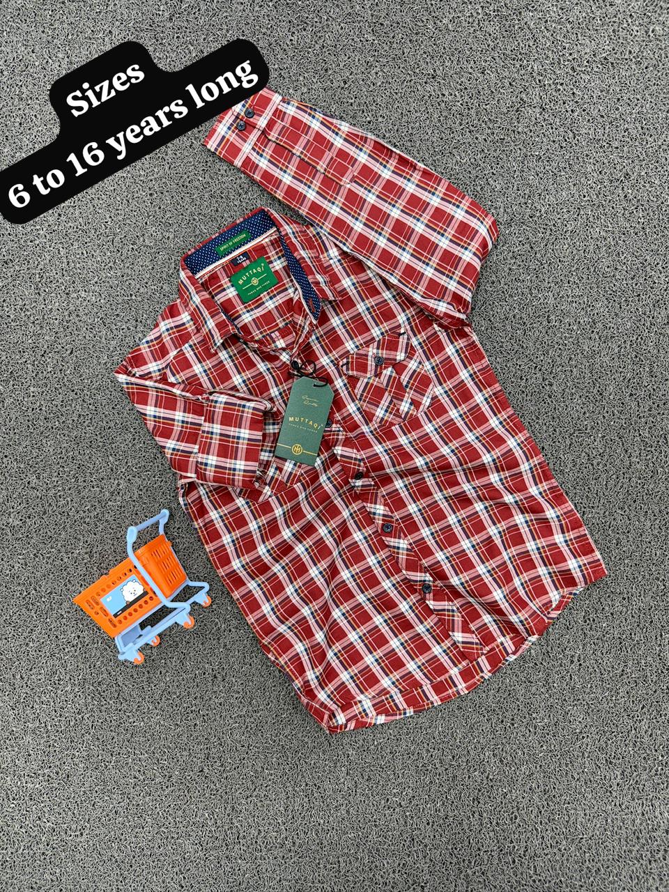 Kids Long Sleeve Shirts